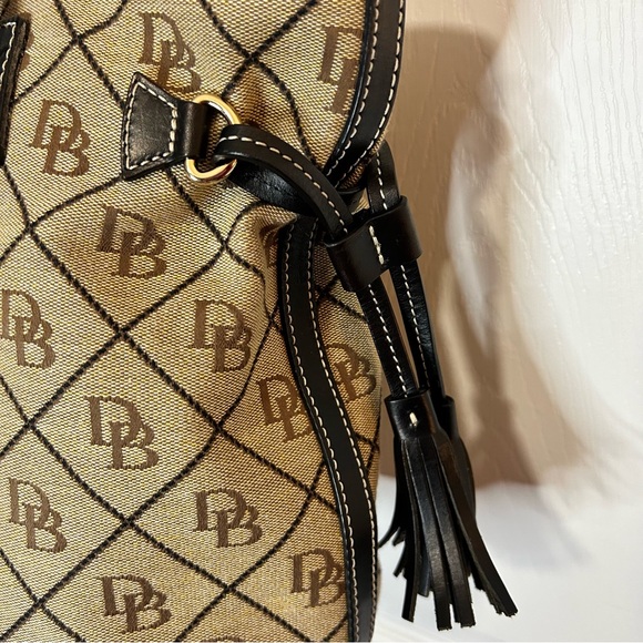 Dooney & Bourke Large Monogram Tote Bag - Picture 3 of 11